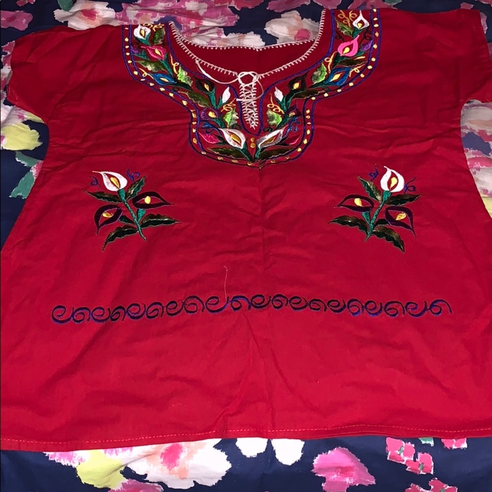 Red Blouse